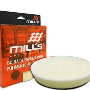 BOINA DE ESPUMA BRANCA MACIA 6" - LUSTRO ROTATIVA - MILLS