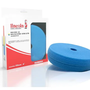 BOINA DUPLA FACE AZUL ESPUMA 6" LINCOLN