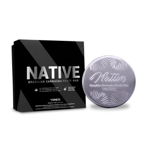 NATIVE PASTE WAX 100G - CERA DE CARNAÚBA EM PASTA - VONIXX