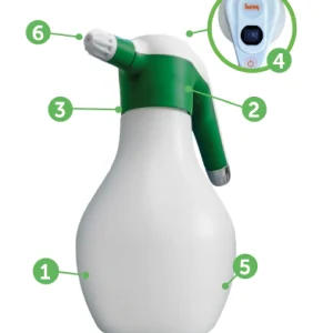 PULVERIZADOR PORTATIL A BATERIA 2L - GUARANY